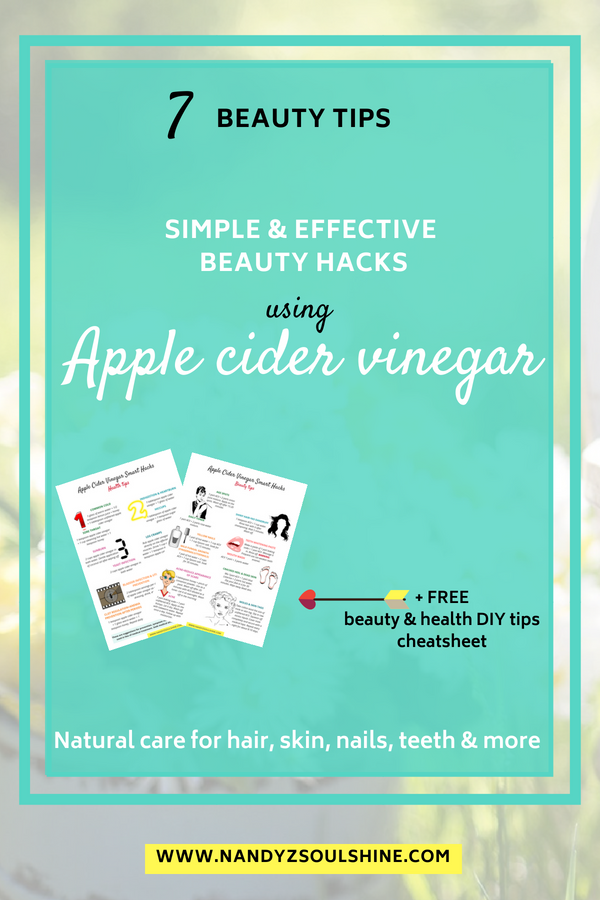 Apple Cider Vinegar Beauty Hacks - 7 Effective Uses